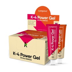 K4 Power Gel 70 g/15 ks, malina-limetka
